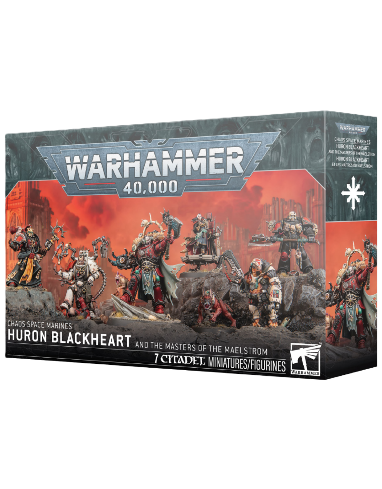 Games Workshop Warhammer 40k Chaos Space Marines: Huron Blackheart