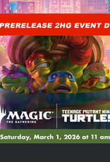 Wizards of the Coast MTG Teenage Mutant Ninja Turtles Prerelease 2HG EVENT D (SUN, March 1, 2026 at 11:00 am)