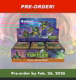Wizards of the Coast MTG Teenage Mutant Ninja Turtles Play Booster (30 cnt) Display (Pre-Order)