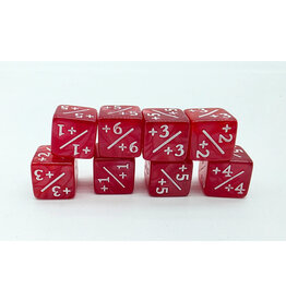 Faire Foam Brain Games +1/+1 Counters Pearl Red