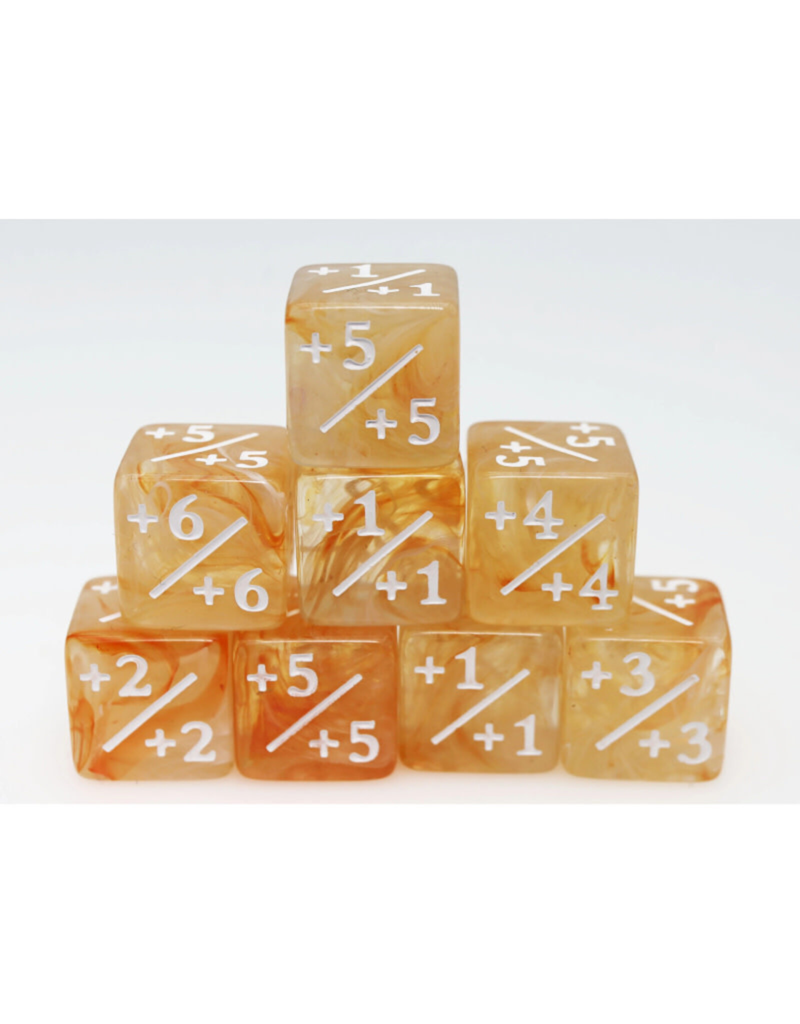 Faire Foam Brain Games +1/+1 Counters Orange and White