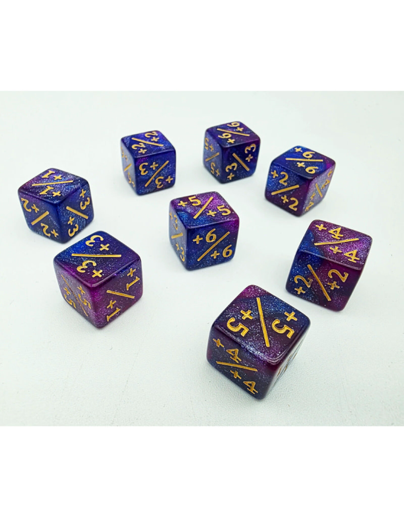 Faire Foam Brain Games +1/+1 Counters Dark Blue and Purple