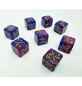 Faire Foam Brain Games +1/+1 Counters Dark Blue and Purple