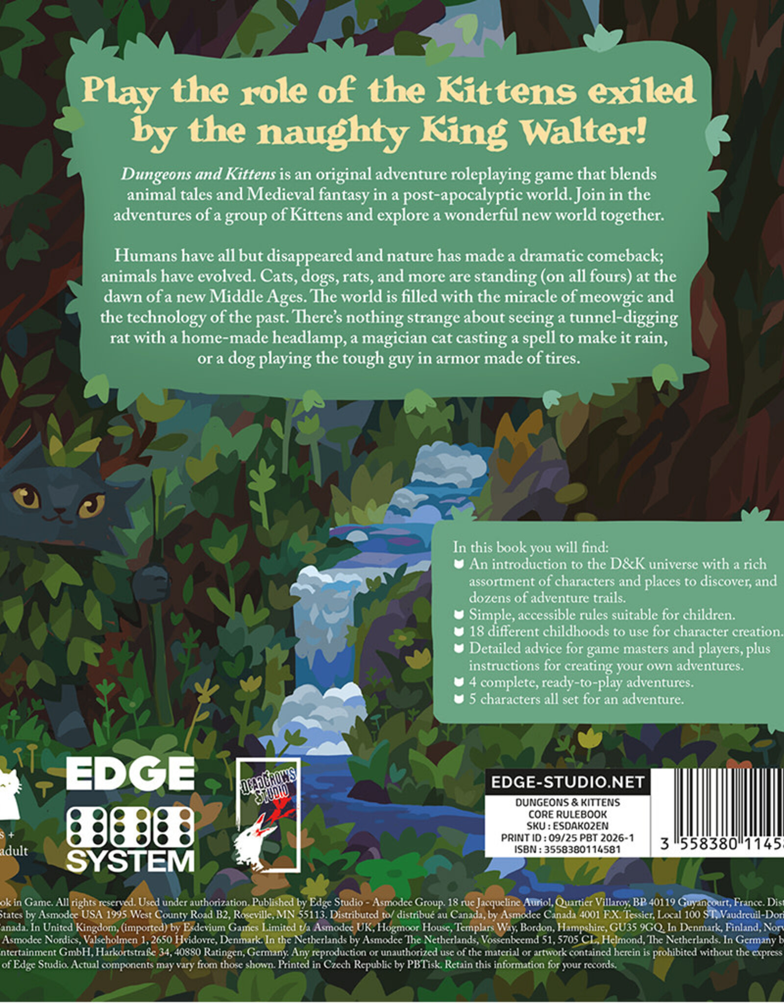 Dungeons and Kittens Core Rulebook