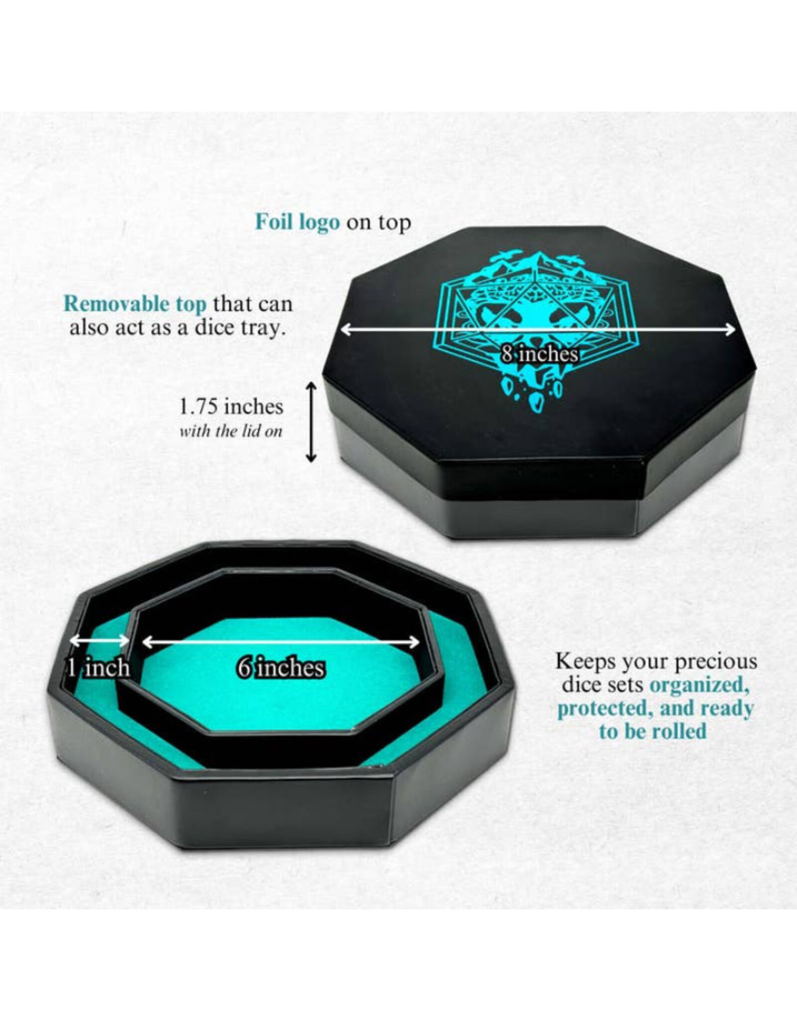 Norse Foundry Dice Tray: Roll for Adventure