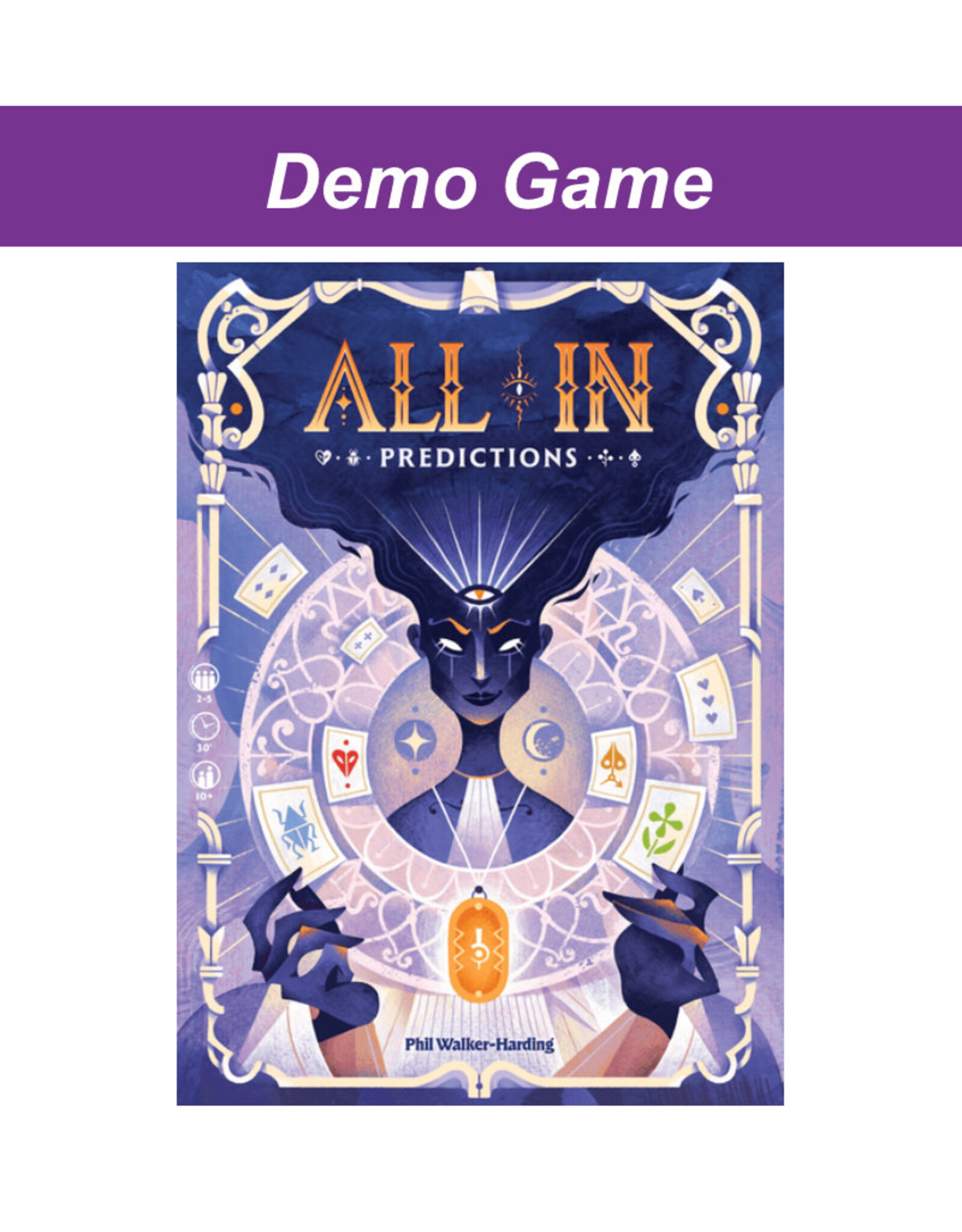 Game Night Games (DEMO) All In Predictions.  Free to Play In Store!