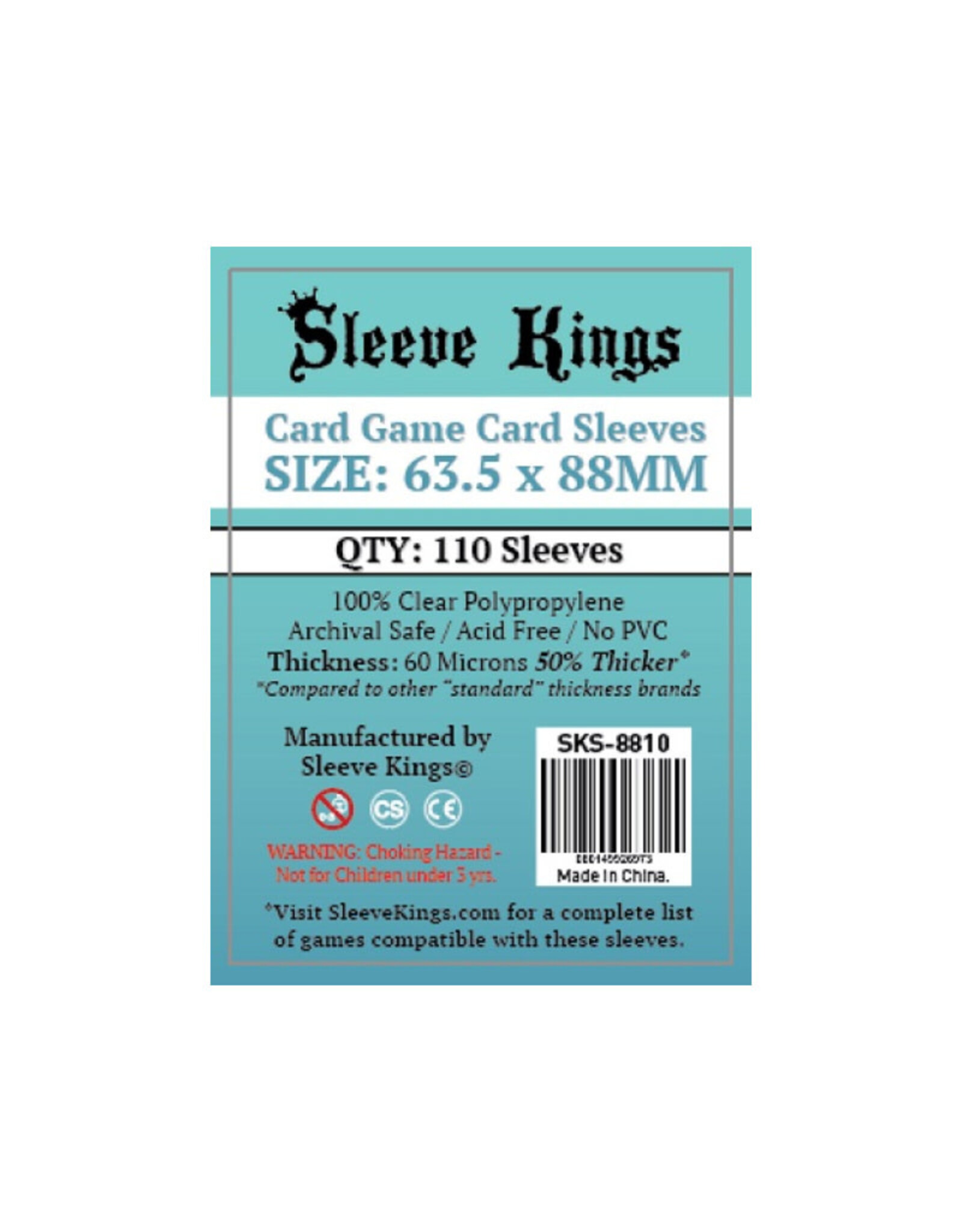 Misc Sleeves: 63.5mm x 88mm (110)