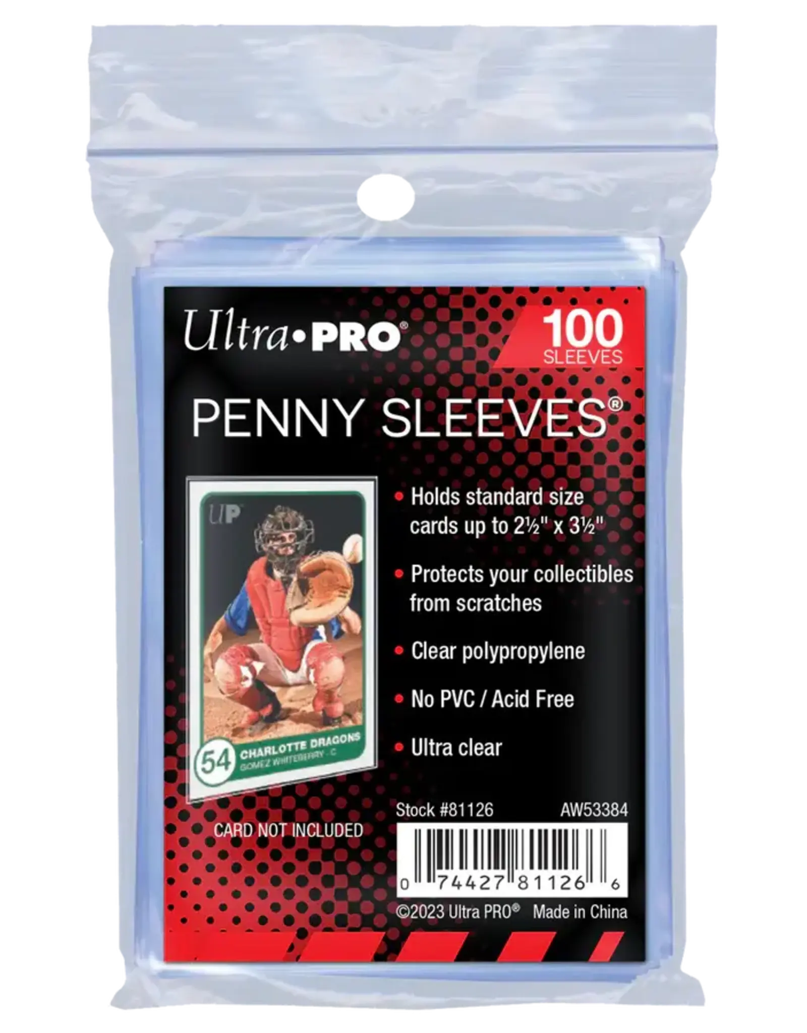 Sleeves: Penny Sleeves (100)