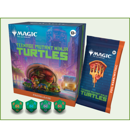 Wizards of the Coast MTG Teenage Mutant Ninja Turtles Prerelease Pack w/ Two Prize Boosters