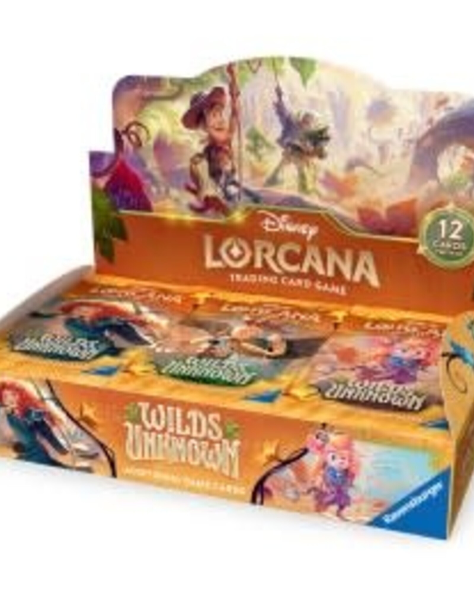 Ravensburger Disney Lorcana Wilds Unknown Booster Display (24)