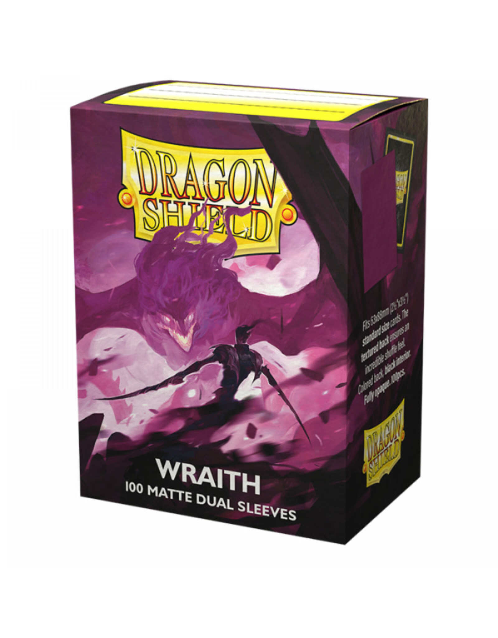 Arcane Tinmen Sleeves: Dragon Shield Matte Dual (100) Wraith