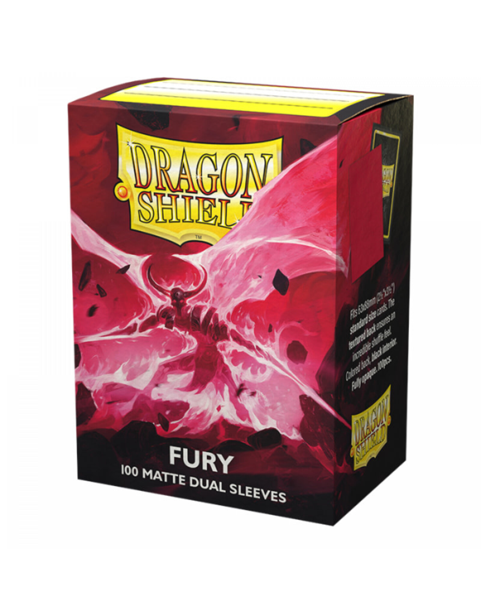 Arcane Tinmen Sleeves: Dragon Shield Matte Dual (100) Fury