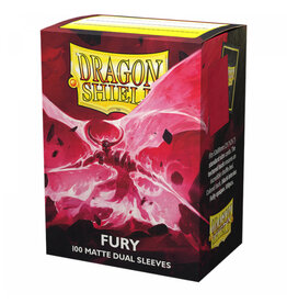 Arcane Tinmen Sleeves: Dragon Shield Matte Dual (100) Fury
