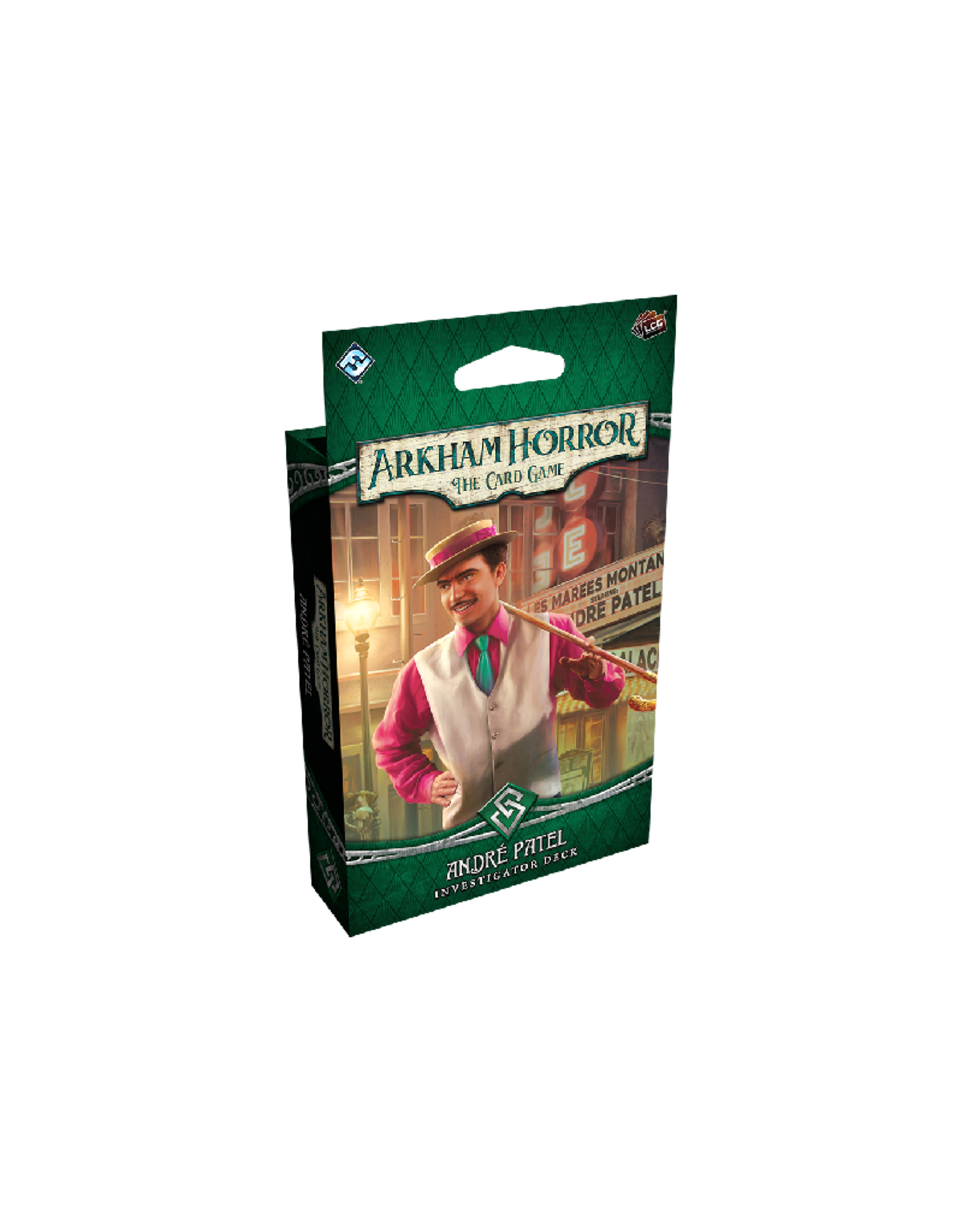 Fantasy Flight Games Arkham Horror LCG Andre Patel Investigator Deck