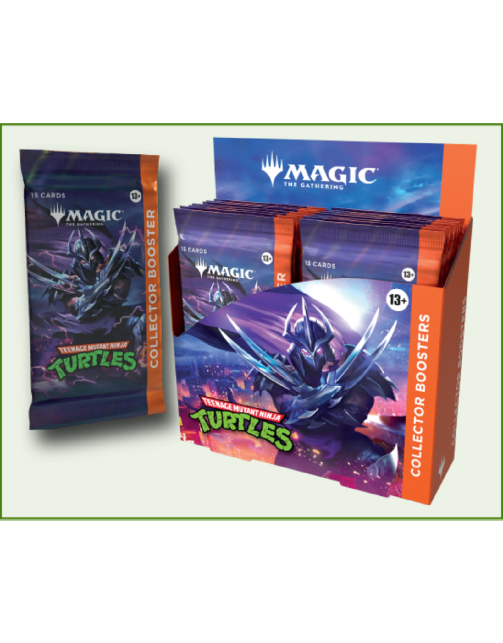 Wizards of the Coast MTG Teenage Mutant Ninja Turtles Collector Booster (12 cnt) Display