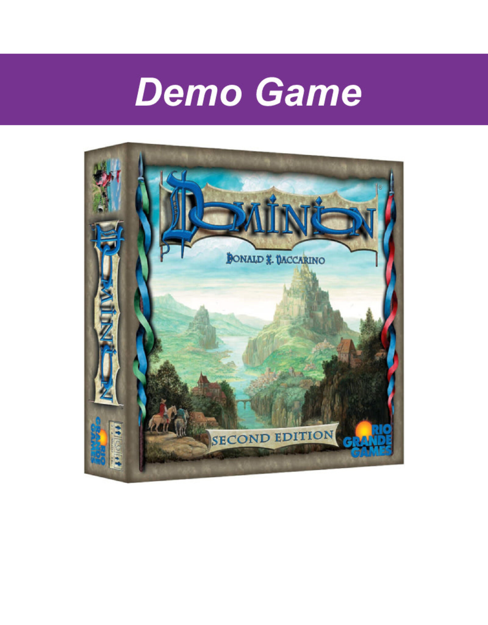 Rio Grande Games (DEMO) Dominion.  Free to play in store!