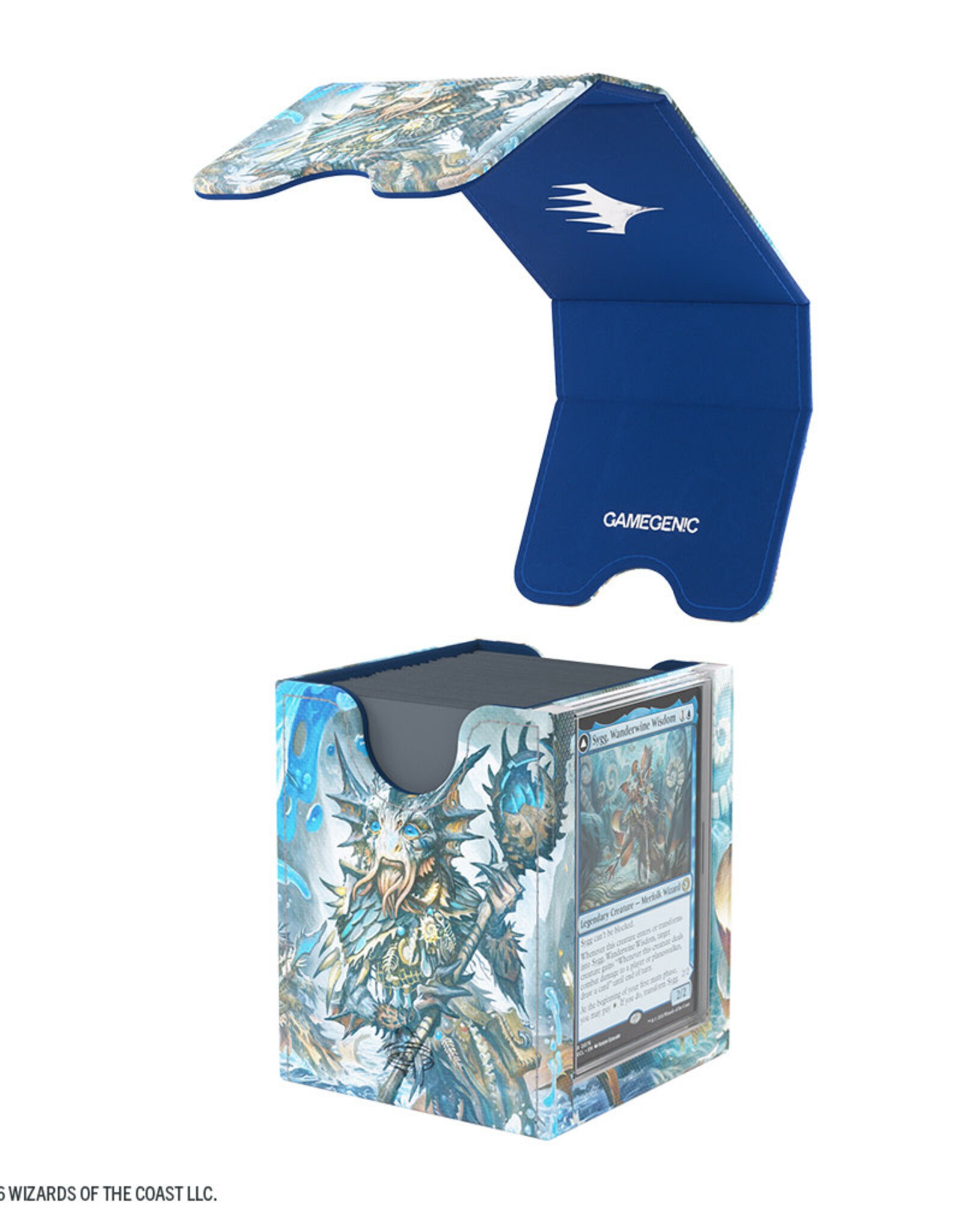 Deck Box: Squire PLUS 100+ MTG Lorwyn Eclipsed Sygg, Wanderwine Wisdom/Shield