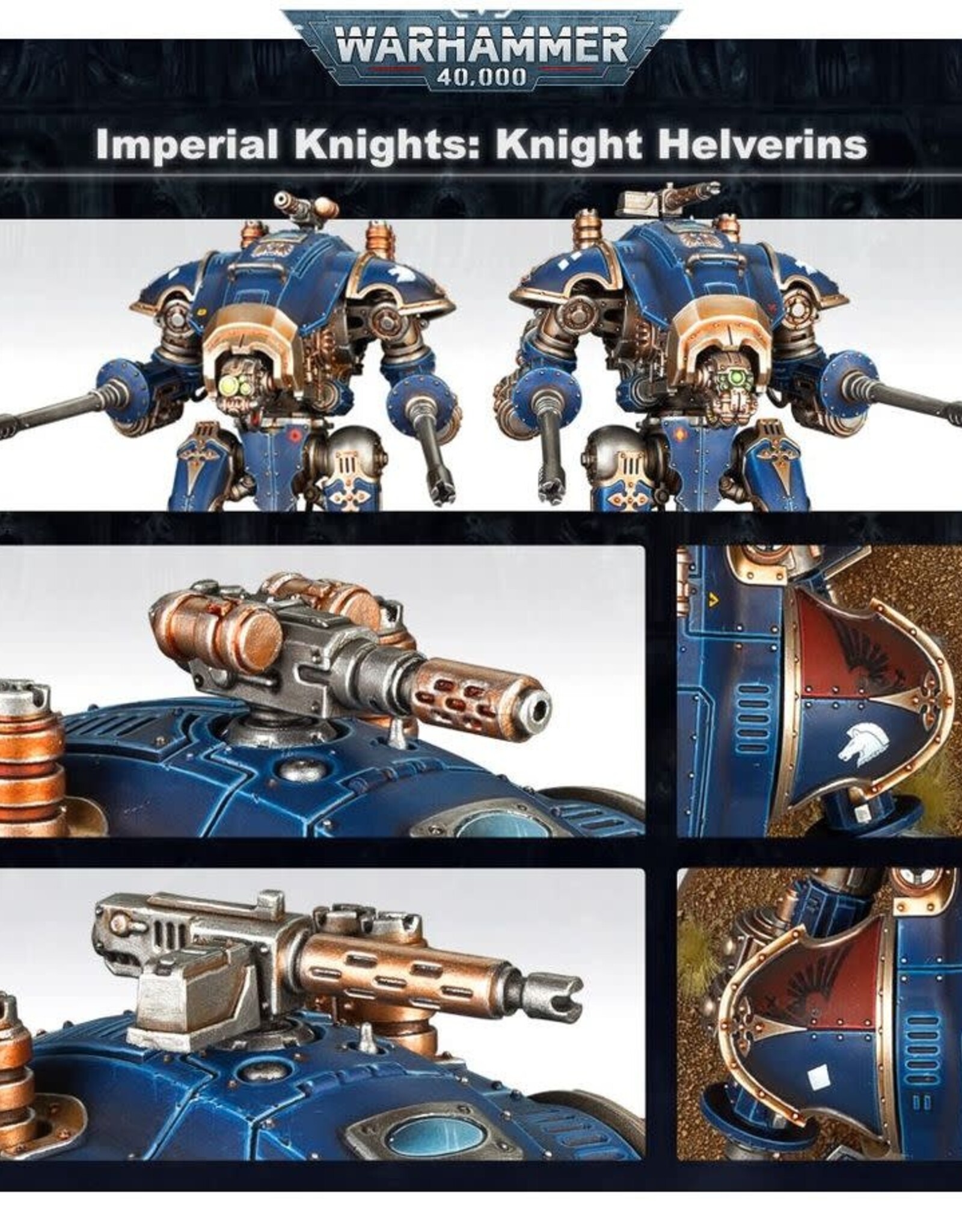 Games Workshop Warhammer 40k Imperial Knights Knight Armigers