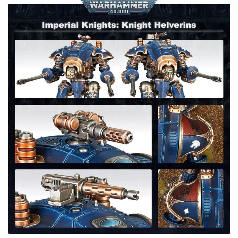 Games Workshop Warhammer 40k Imperial Knights Knight Armigers
