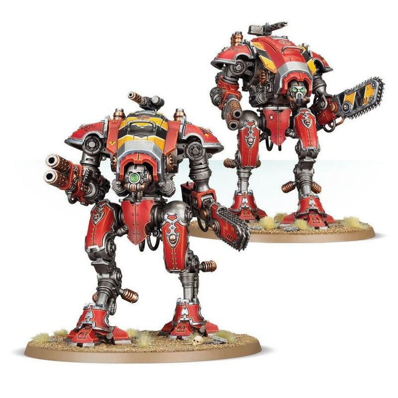 Games Workshop Warhammer 40k Imperial Knights Knight Armigers