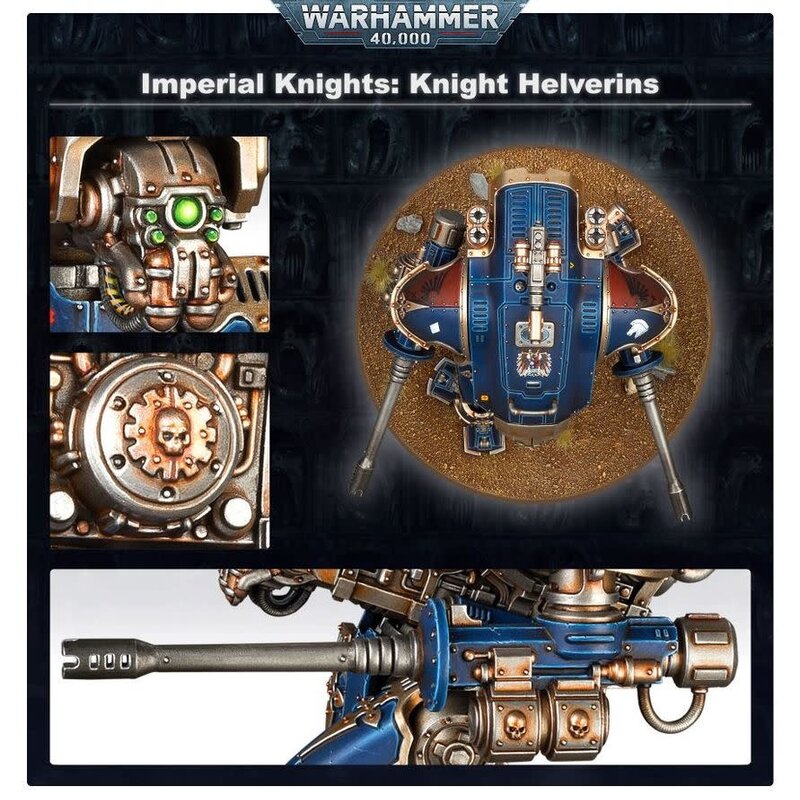 Games Workshop Warhammer 40k Imperial Knights Knight Armigers