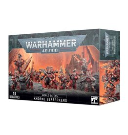Games Workshop Warhammer 40k World Eaters Khorne Berserkers