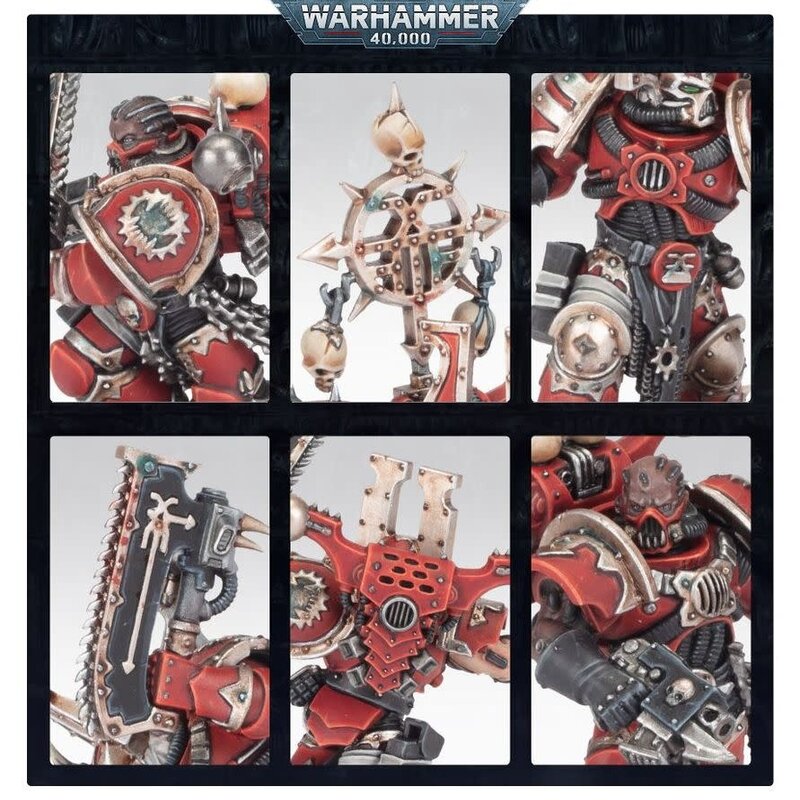 Games Workshop Warhammer 40k World Eaters Khorne Berserkers