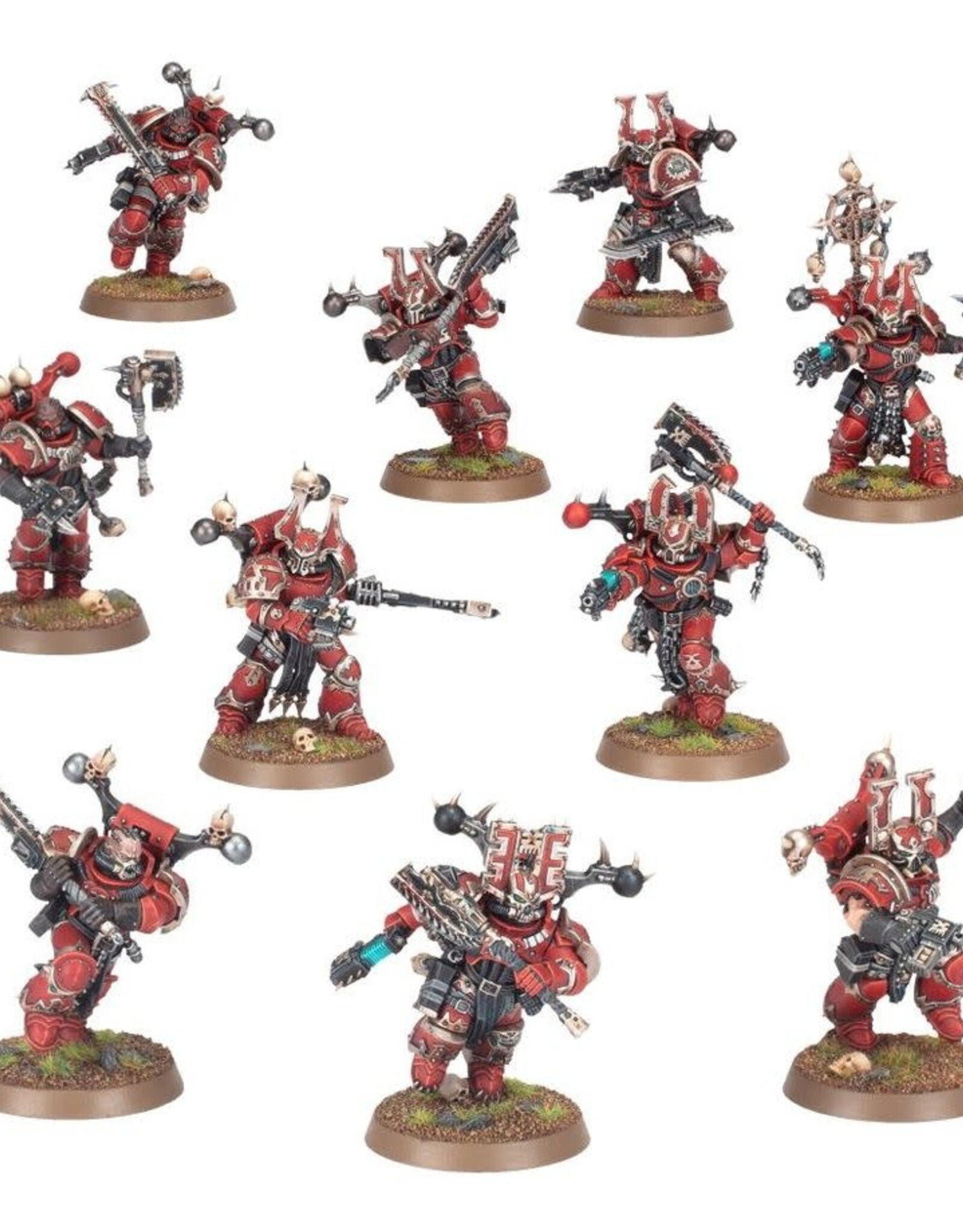 Games Workshop Warhammer World Eaters Khorne Berserkers