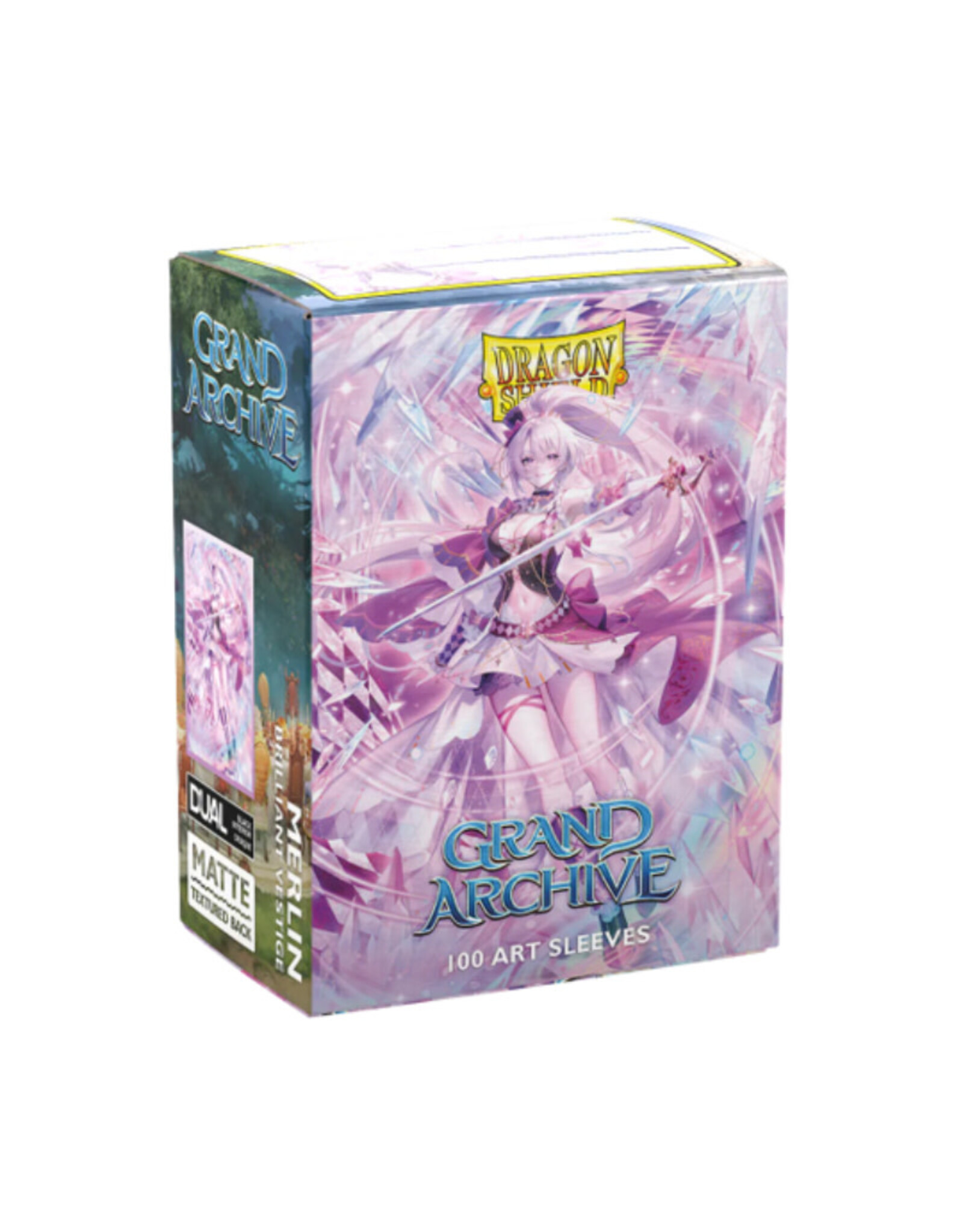 Dragon Shield Sleeves: Dragon Shield (100) Matte Dual Merlin Brilliant Vestige