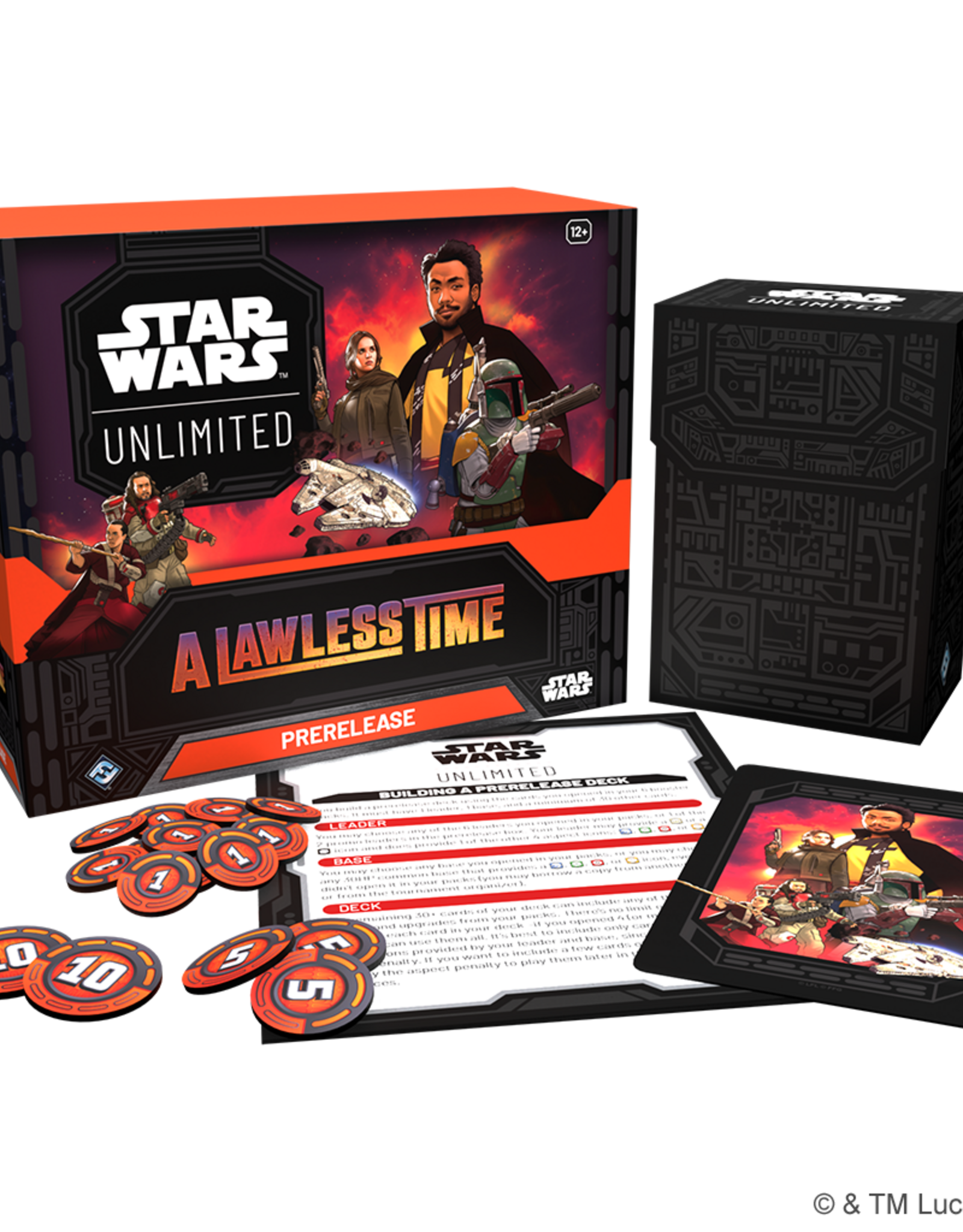 Fantasy Flight Games Star Wars Unlimited A Lawless Time: Prerelease Box