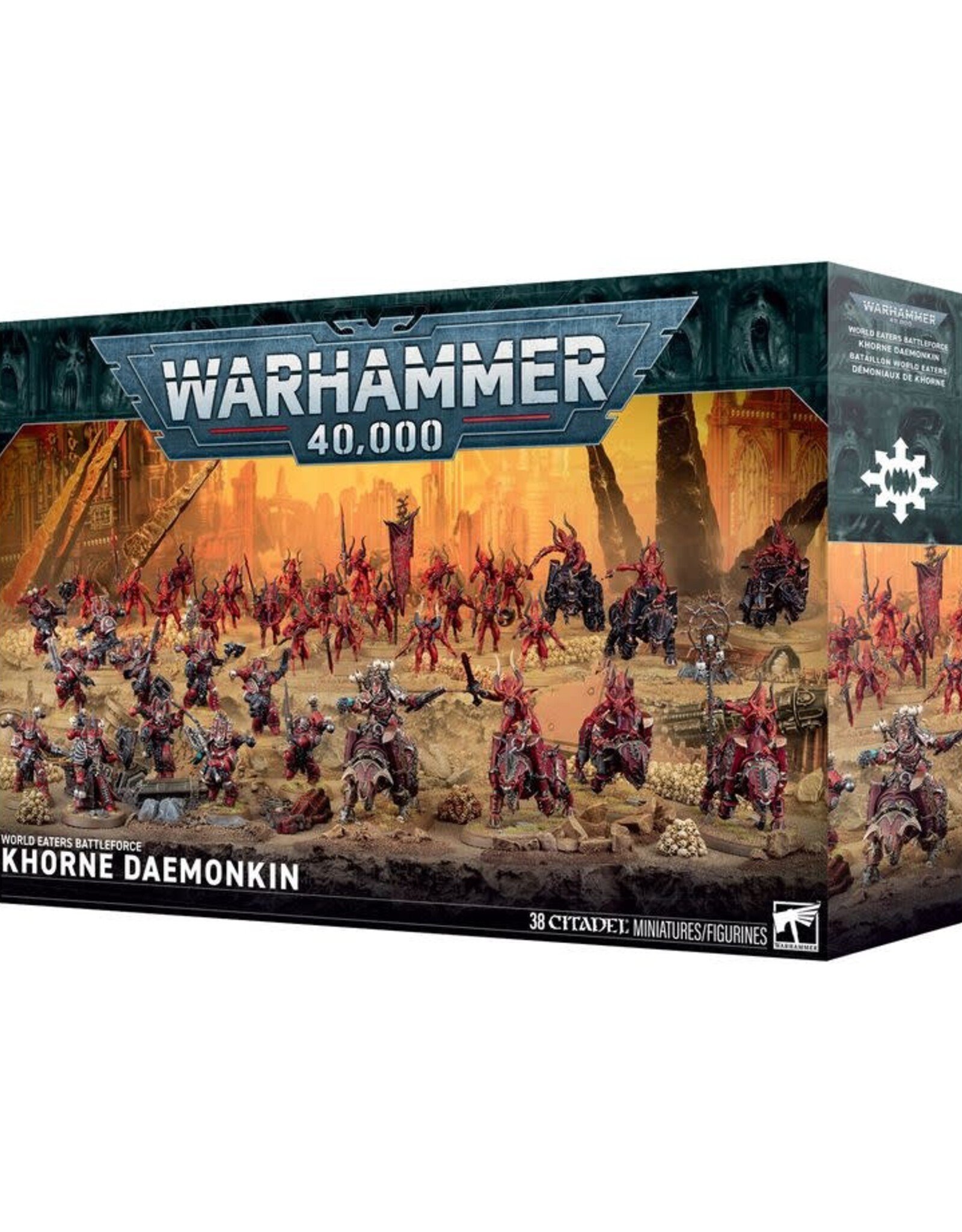 Games Workshop Warhammer 40k Battleforce World Eaters Khorne Daemonkin