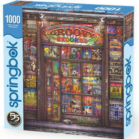 Springbok Groovy Records Puzzle (1000 PCS)