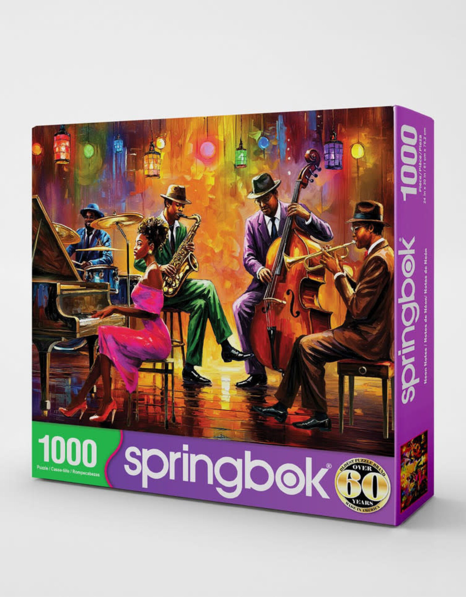Springbok Neon Notes Puzzle (1000 PCS)