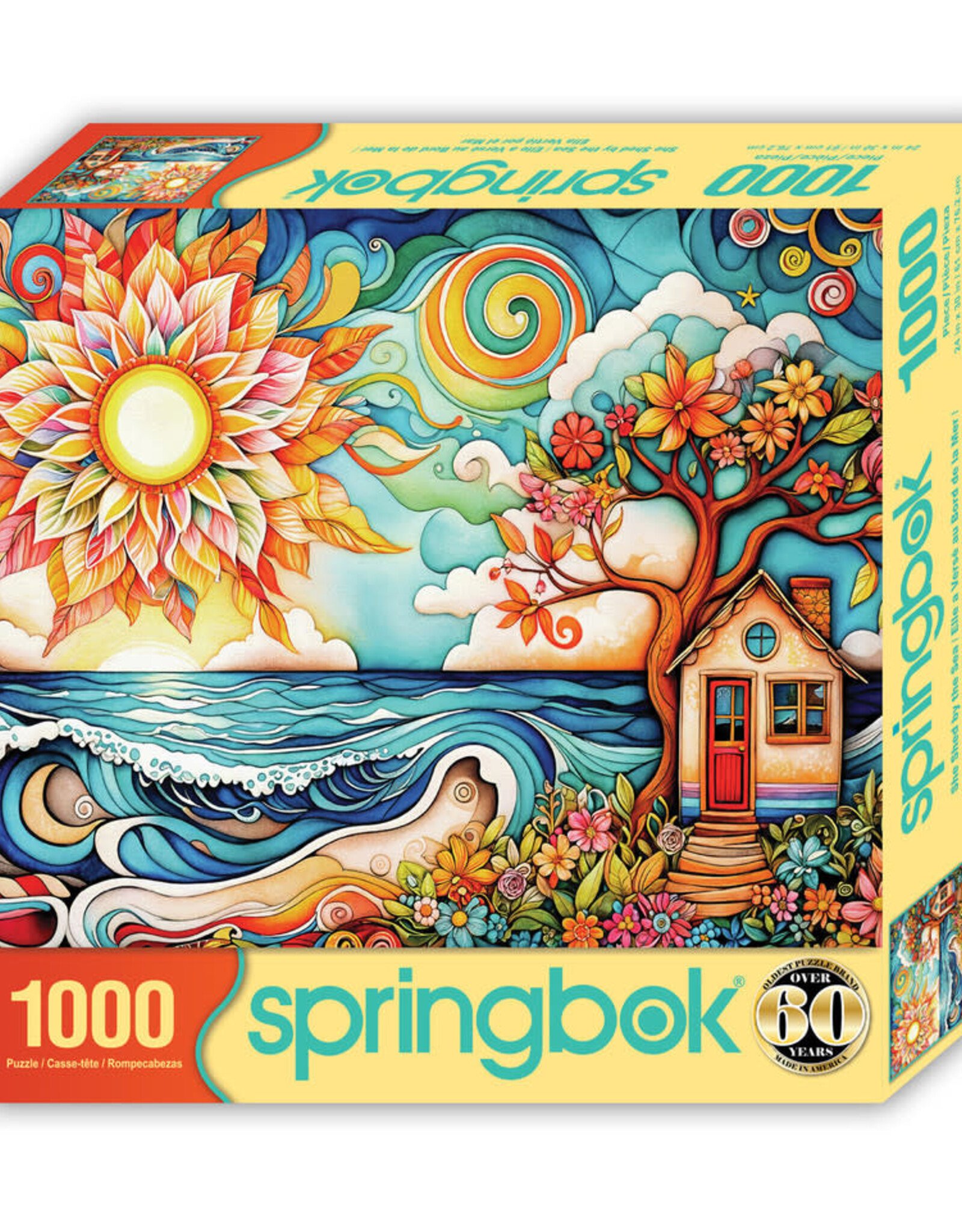 Springbok She Shed by the Sea Puzzle (1000 PCS)