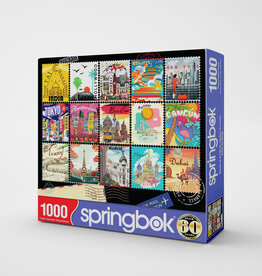 Springbok Stamps of the World Puzzle (1000 PCS)