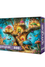 Springbok Gnome Treehouse Village Puzzle (500 PCS)