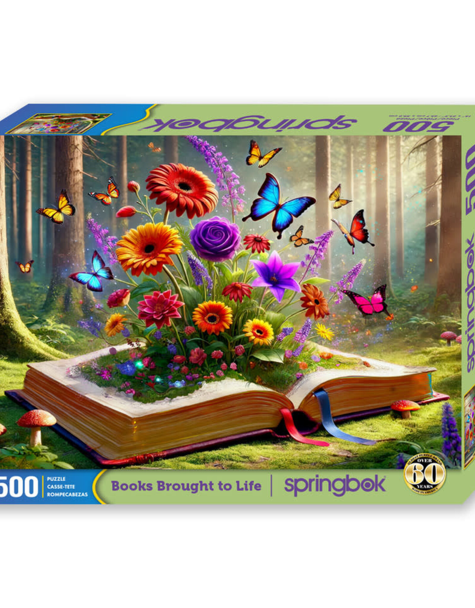 Springbok Books Brought to LIfe Puzzle (500 PCS)