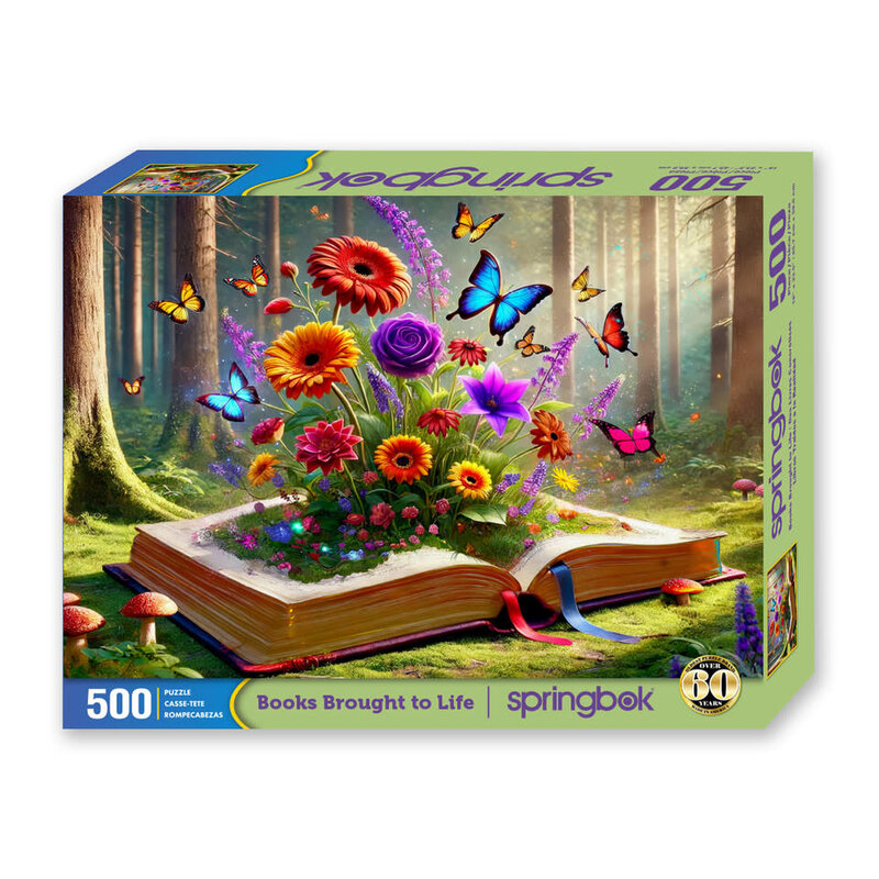 Springbok Books Brought to LIfe Puzzle (500 PCS)