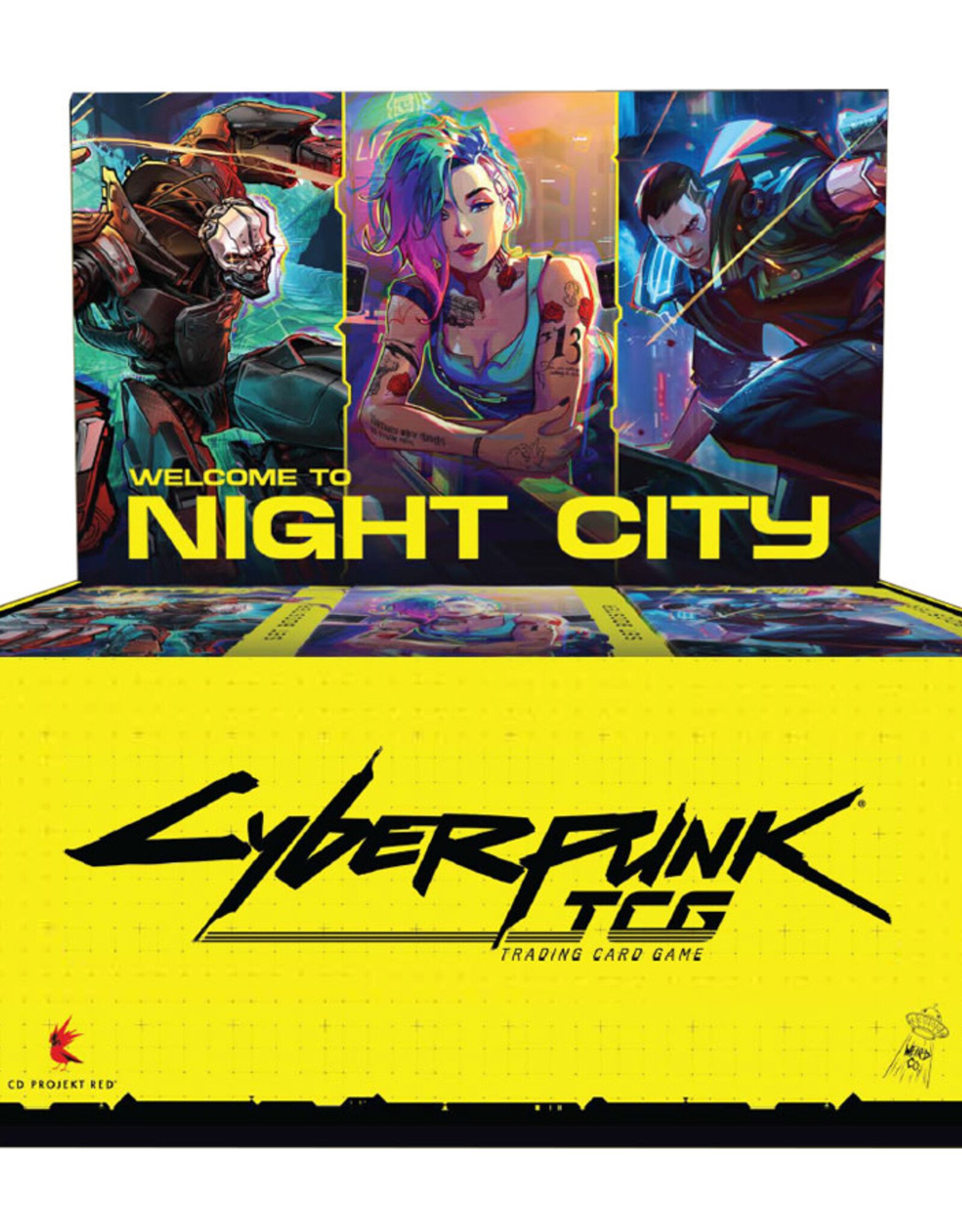 Misc (September 2026) Cyberpunk TCG Retail Booster Display (24 cnt)