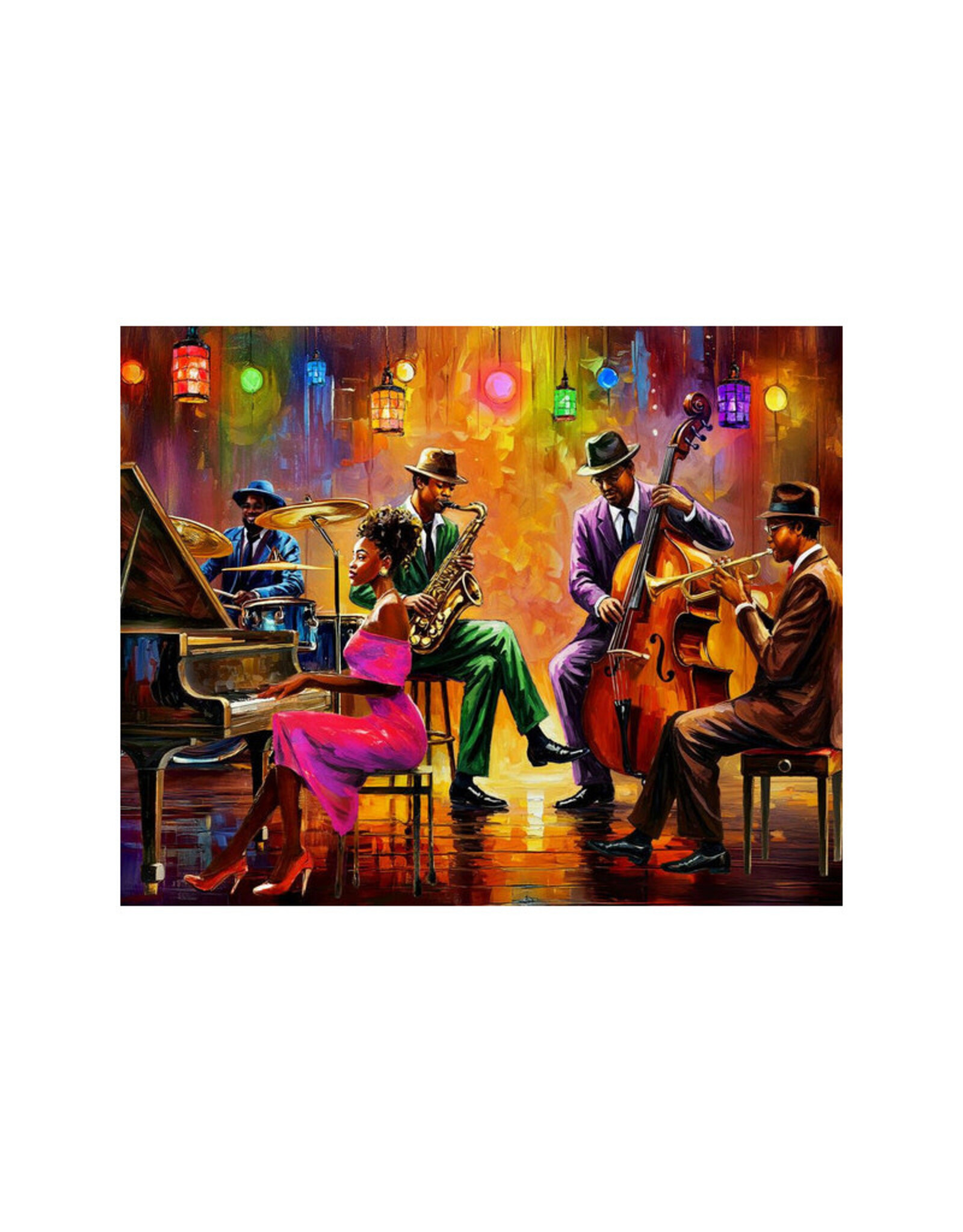 Springbok Neon Notes Puzzle (1000 PCS)