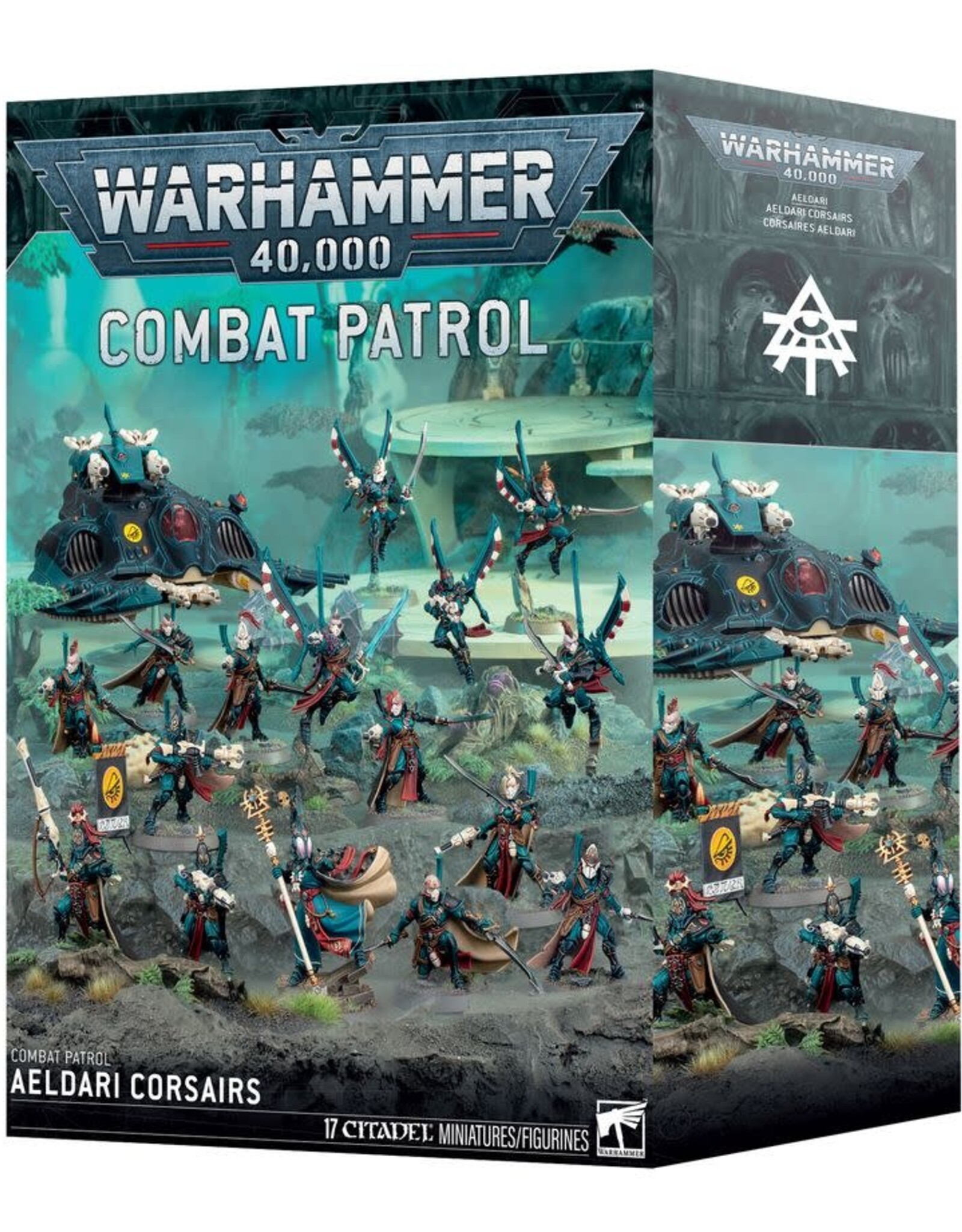 Games Workshop Warhammer 40k Combat Patrol: Aeldari Corsairs