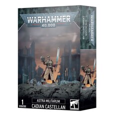 Games Workshop Warhammer 40k Astra Militarum Cadian Castellan