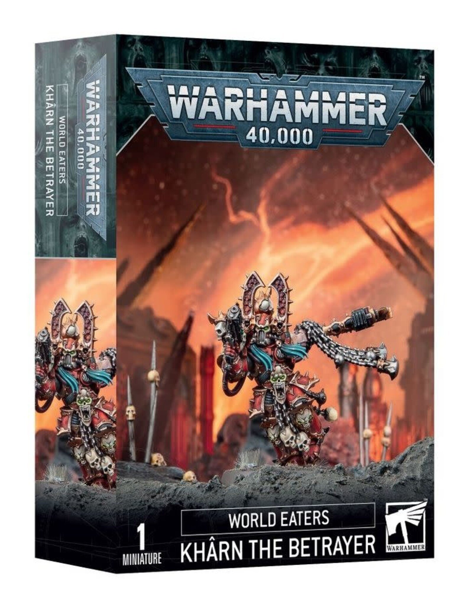 Games Workshop Warhammer 40k World Eaters Kharn the Betrayer