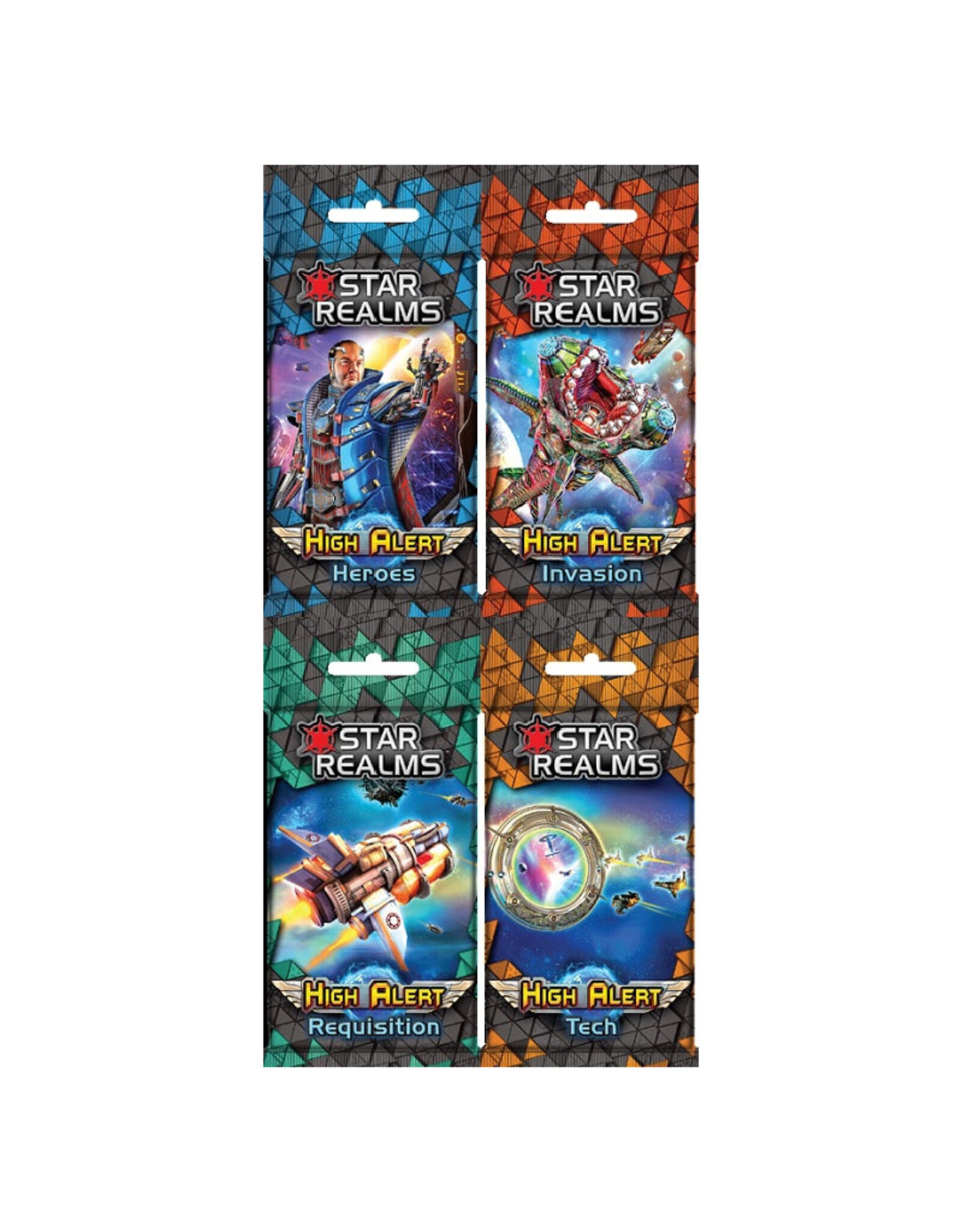 Wise Wizard Games Star Realms High Alert Bundle (4 Packs)