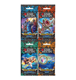 Wise Wizard Games Star Realms High Alert Bundle (4 Packs)