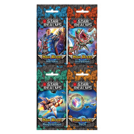Wise Wizard Games Star Realms High Alert Bundle (4 Packs)