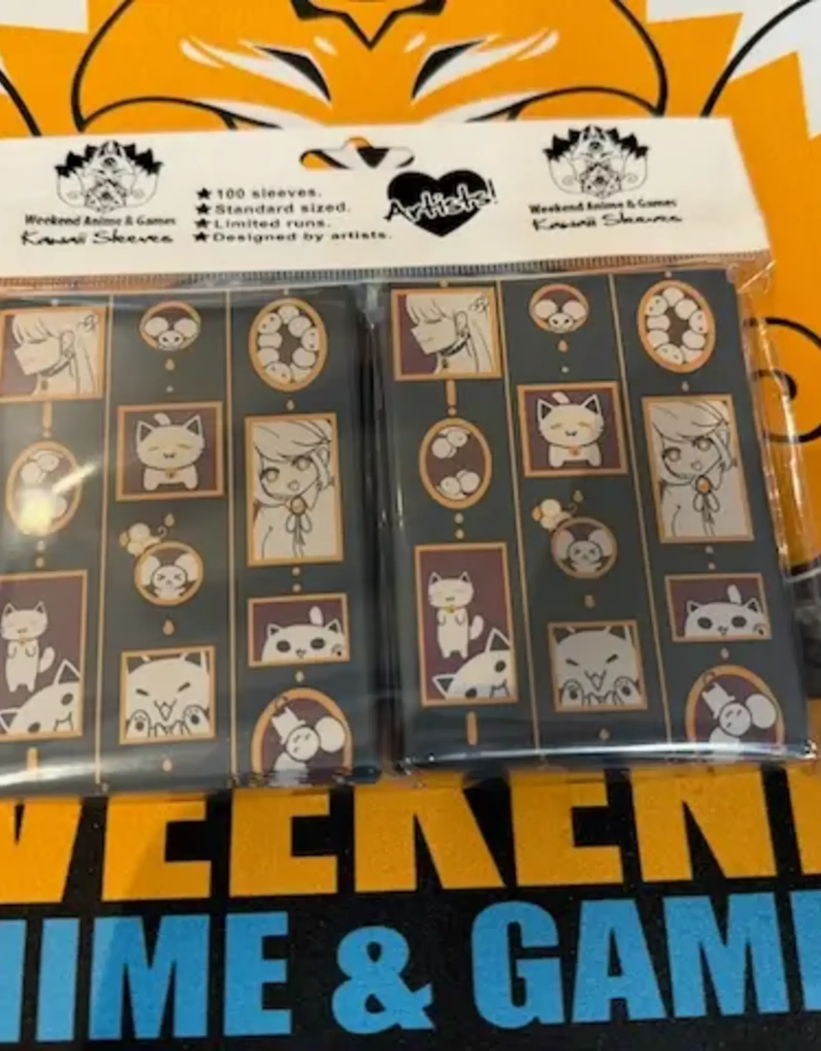 Faire Kawaii Custom Gaming Card Sleeves: Cute Cameo