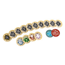 Arkham Horror Chaos Tokens and Token Bag