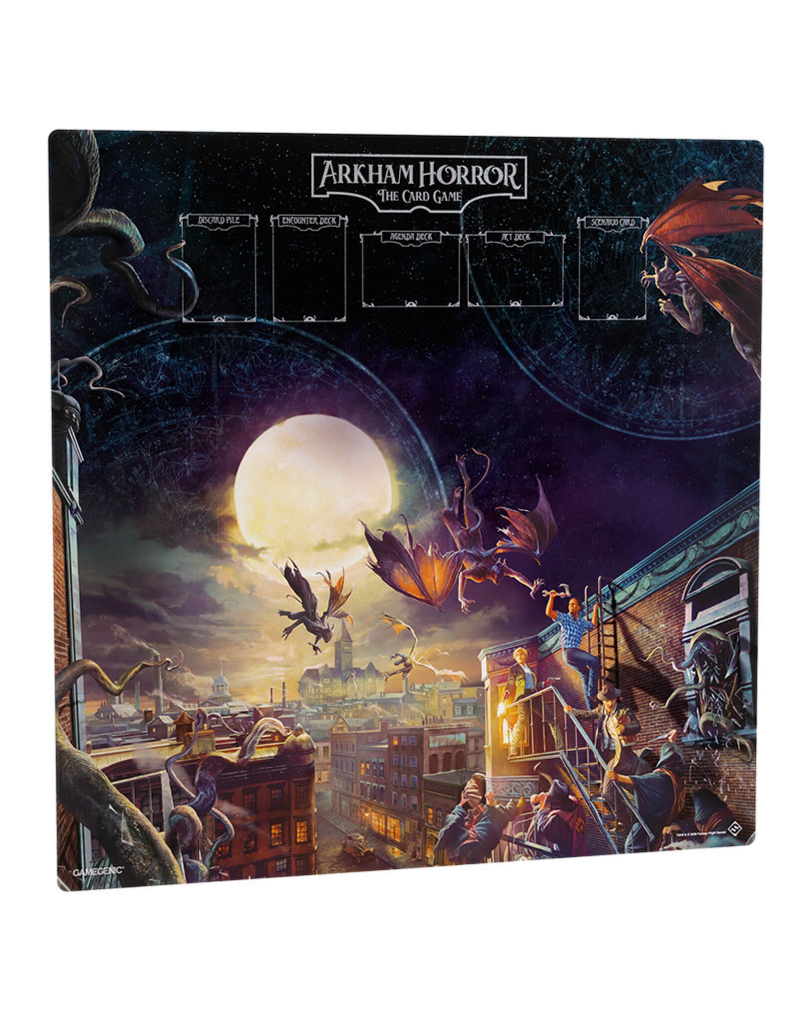 Arkham Horror Center Game Mat