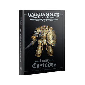 Games Workshop Warhammer The Horus Heresy Adeptus Custodes: Liber Custodes